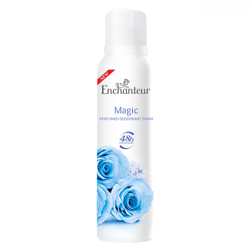 Xịt Khử Mùi Enchanteur Hương Nước Hoa Siêu Khô Thoáng