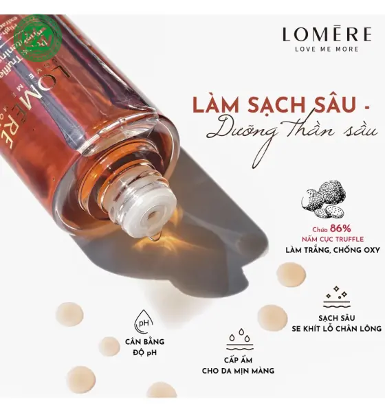 Nước Cân Bằng Lomere Prime Truffle Cell Repair Brightening Essence Skin