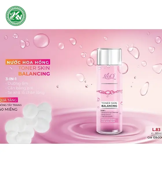 Nước Tẩy Trang Hoa Hồng LeoQ - 150ml