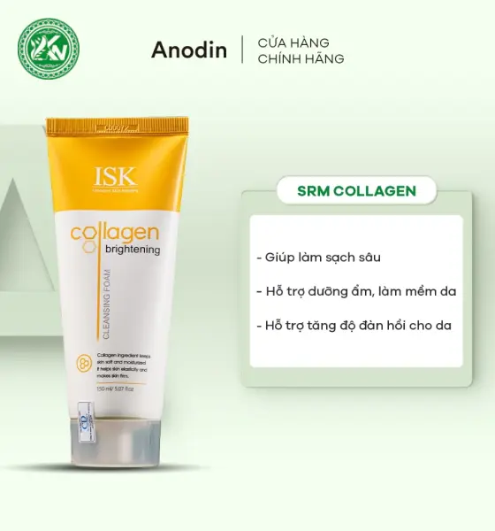 Sữa rửa mặt Collagen ISK - Săn chắc - Nâng cơ da