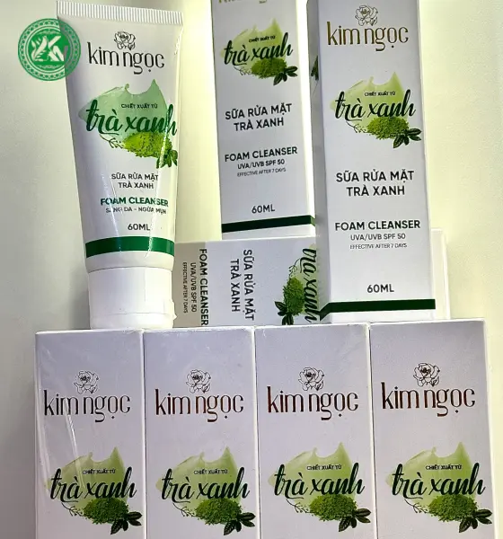 Sửa rửa mặt trà xanh Kim Ngọc