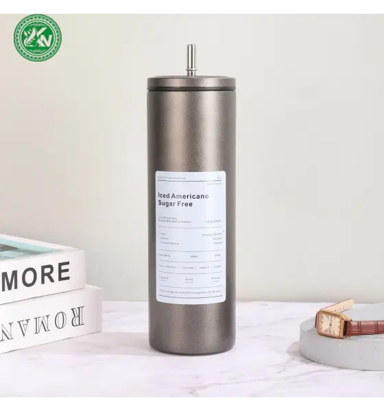 Cốc giữ nhiệt Mĩ có nắp và ống hút Made in USA - mẫu ly inox giữ nhiệt cao cấp