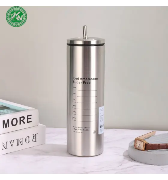 Cốc giữ nhiệt Mĩ có nắp và ống hút Made in USA - mẫu ly inox giữ nhiệt cao cấp