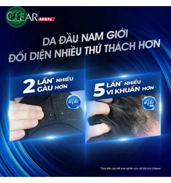 Dầu gội CLEAR Men Cool Sport Bạc Hà