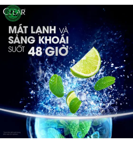 Dầu Gội Clear Sạch Gàu Mát Lạnh Bạc Hà