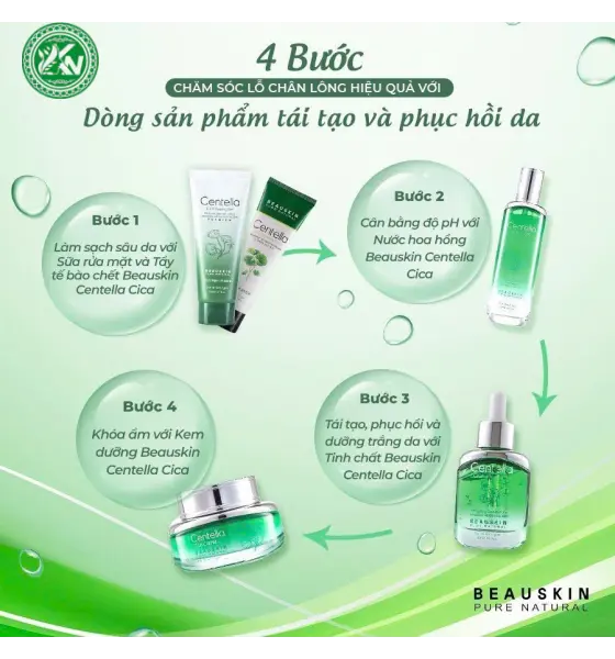 Sửa rửa mặt rau má Beuking