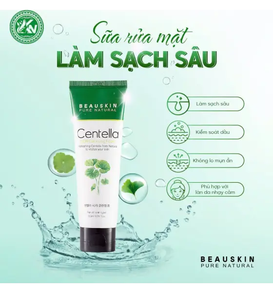 Sửa rửa mặt rau má Beuking