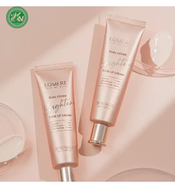 Kem ngày nâng tone LOMERE Duel Cover Brightening Tone-UP Cream SPF50+/ PA+++ 50ml - Hàn Quốc Chính Hãng