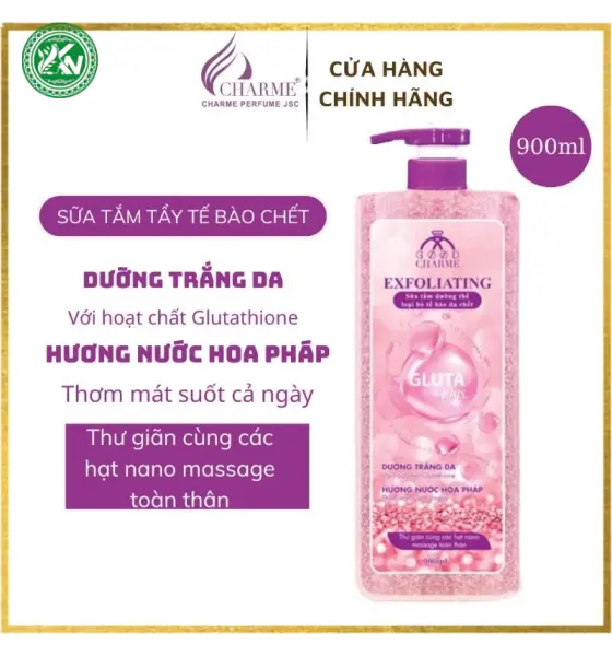 Sữa Tắm Tẩy Tế Bào Da Chết Charme Exfoliating