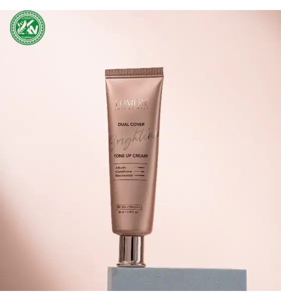 Kem ngày nâng tone LOMERE Duel Cover Brightening Tone-UP Cream SPF50+/ PA+++ 50ml - Hàn Quốc Chính Hãng