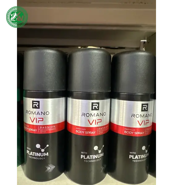 Xịt Khử Mùi Romano Vip Hương Passion 150ml